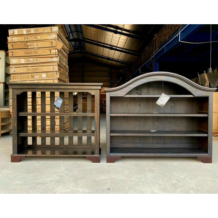 D635-61 Ashley : Kệ Sách Trang Trí 100% Gỗ - 152cm 